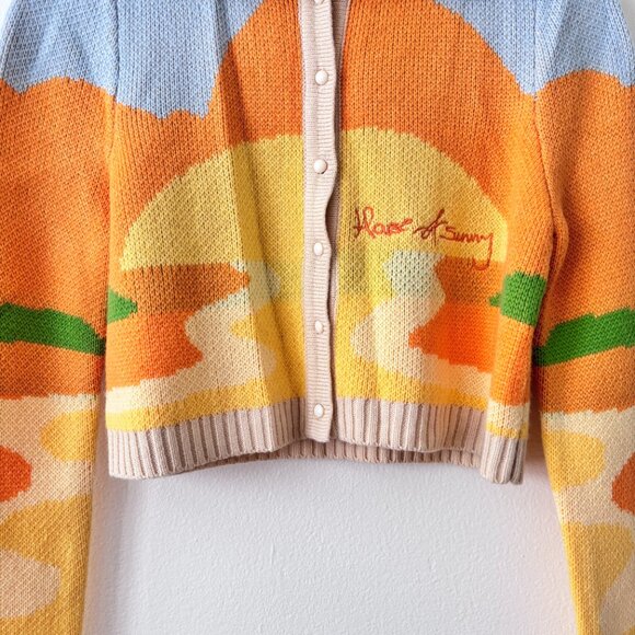 House Of Sunny Day Tripper Jacquard Cardigan - Picture 7 of 10